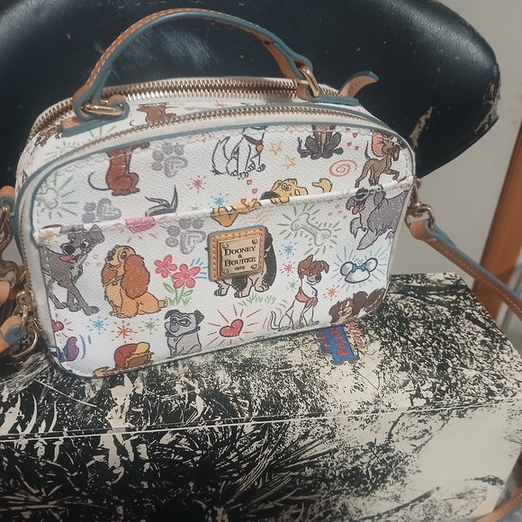 Dooney & Bourke Disney Print Crossbody Bag - Multicolor - Picture 2 of 3